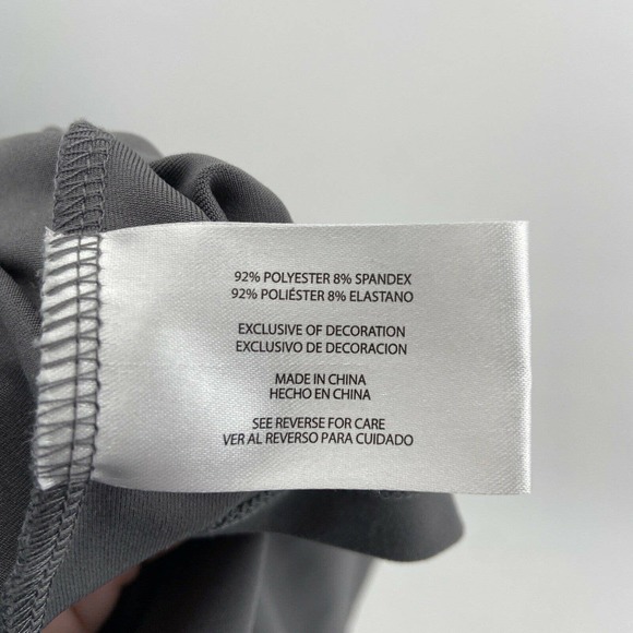 Eddie Bauer Gray Shirred Bust Knit Sarah Dress - Picture 6 of 7